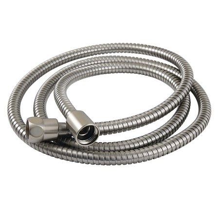 KINGSTON BRASS 72Inch Stainless Steel Shower Hose, Brushed Nickel H72SS8